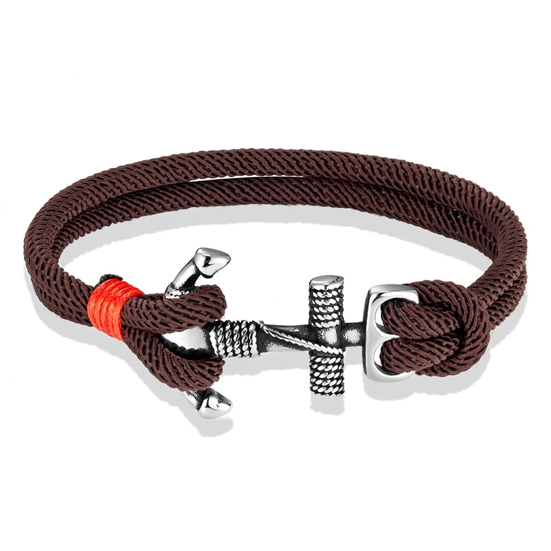 Mariner’s Flow Waterproof Anchor Bracelet