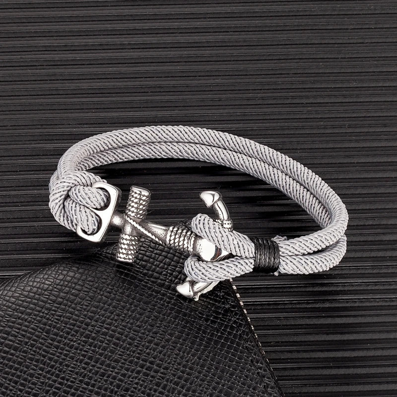 Mariner’s Flow Waterproof Anchor Bracelet