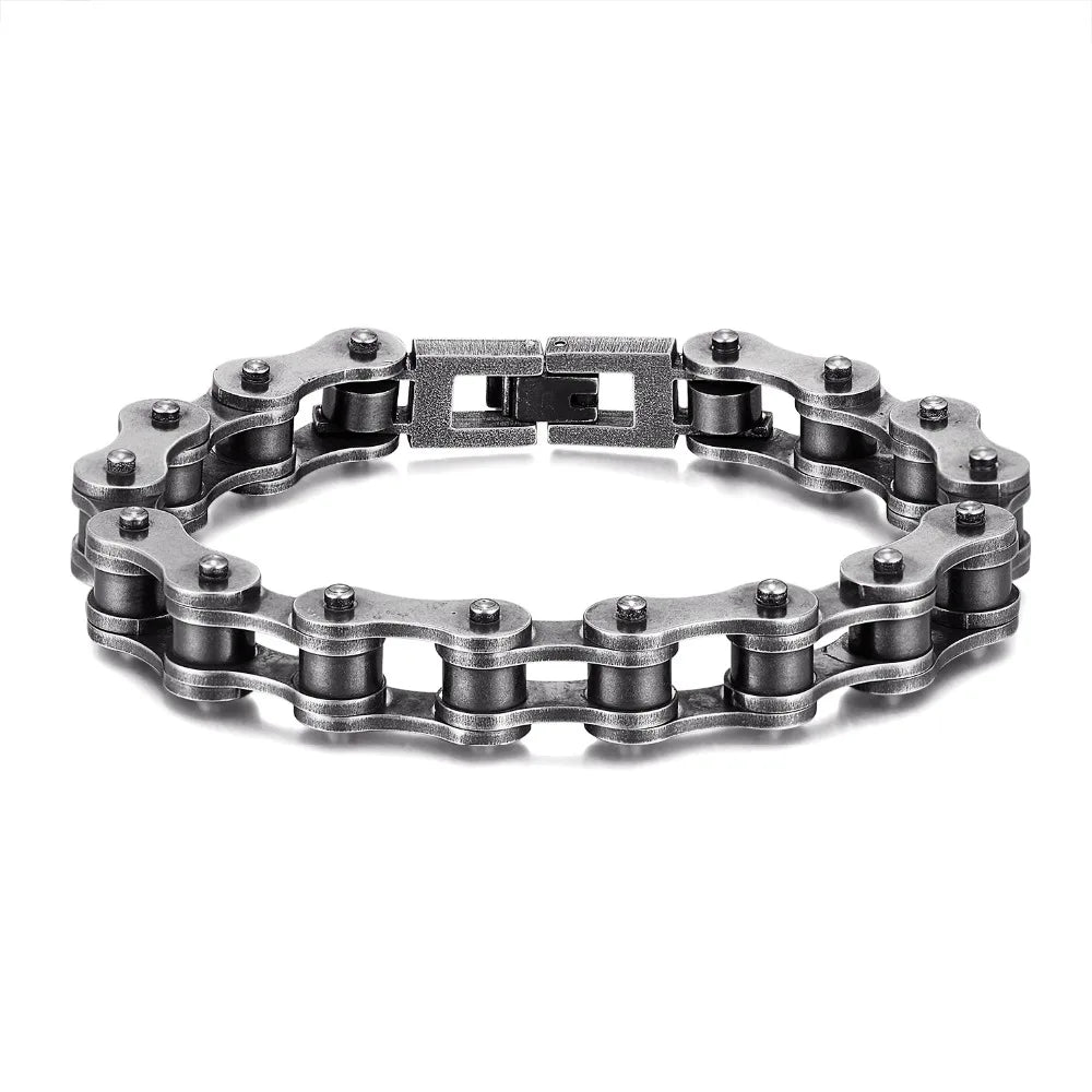 Iron Rider Punk Biker Chain Bracelet