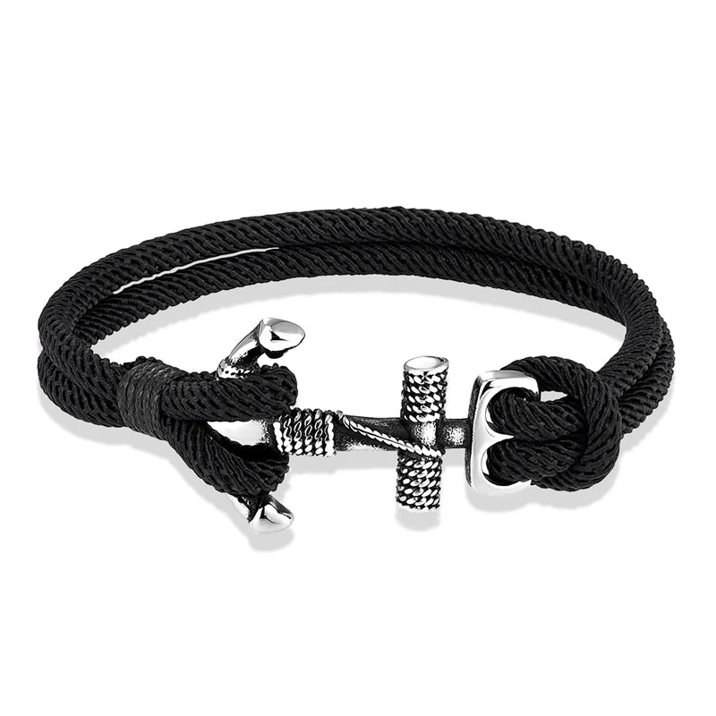 Mariner’s Flow Waterproof Anchor Bracelet