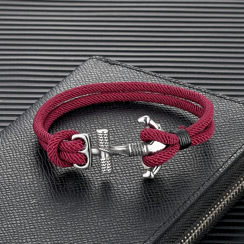 Mariner’s Flow Waterproof Anchor Bracelet
