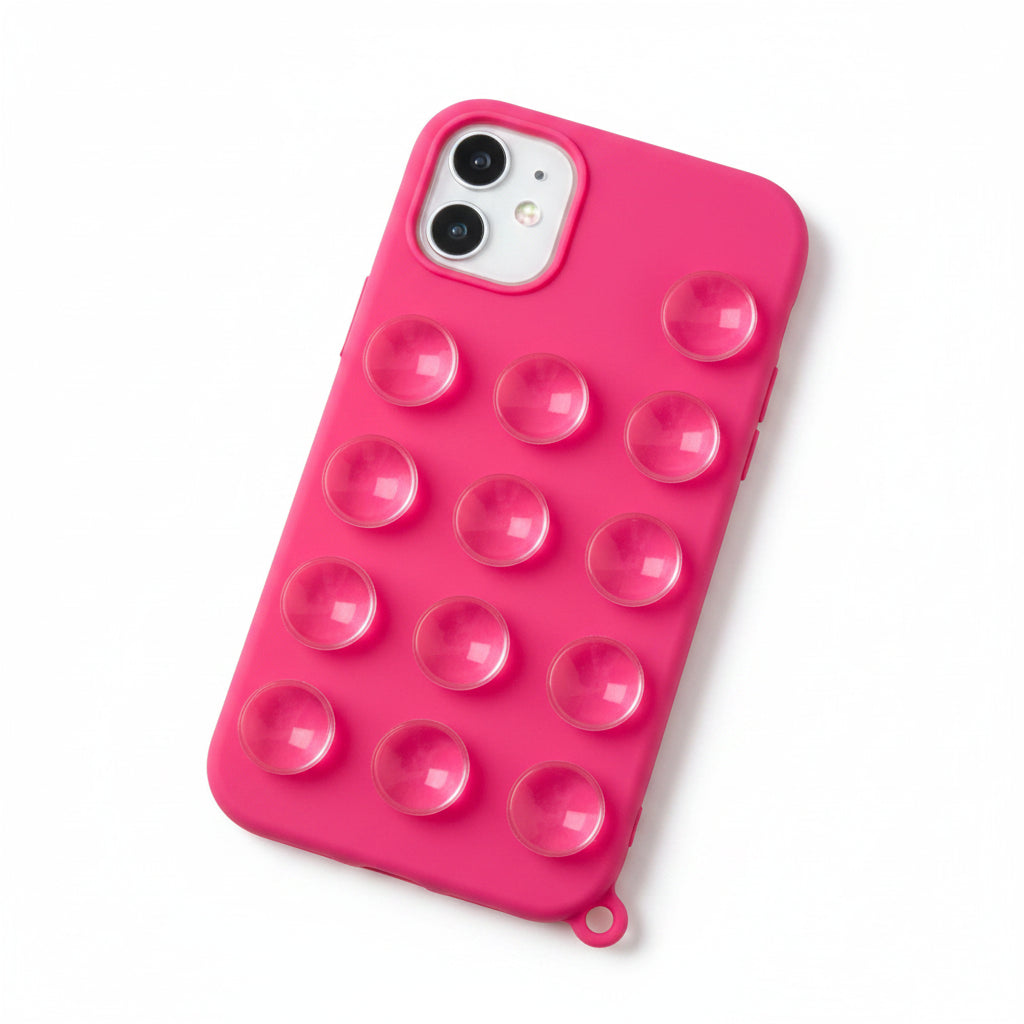 Phone Case Soft Silicone Holder for iPhone 16/15/14 deideas
