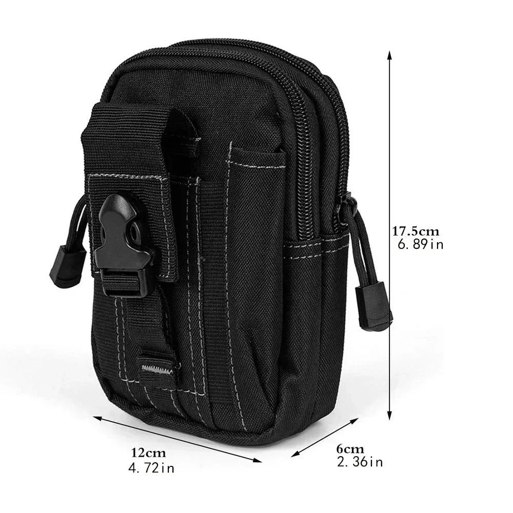 Bolsa táctica multifuncional para pierna y cintura