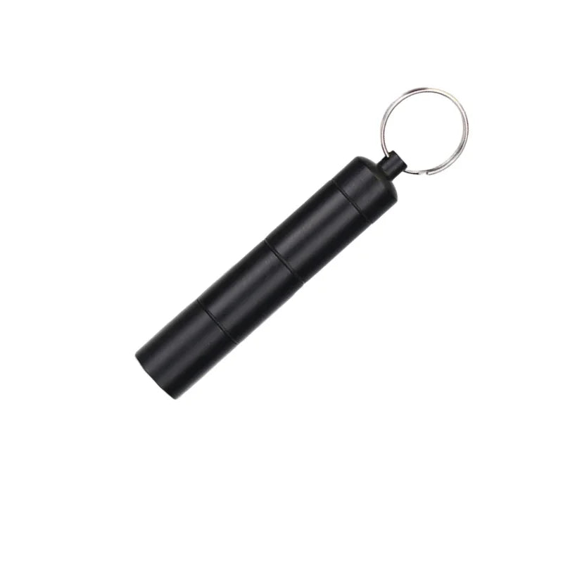 Pastillero portátil pequeño: organizador impermeable y sellado