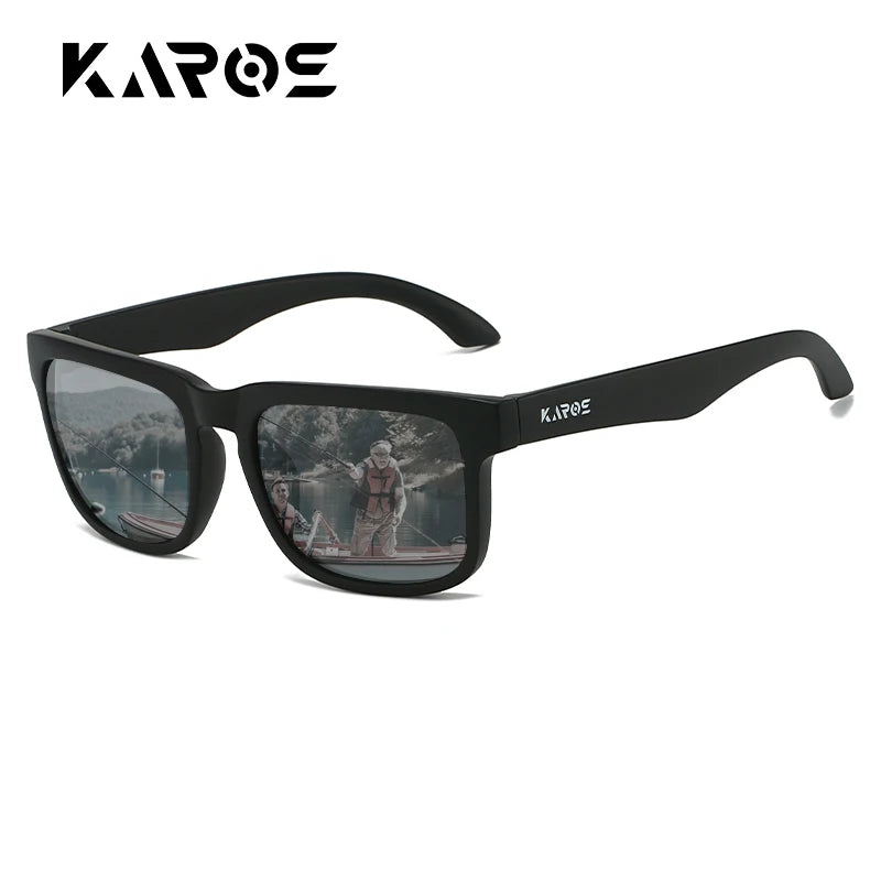 Gafas de sol deportivas envolventes - Polarizadas UV400, lente TAC, 63,5mm, 6 colores