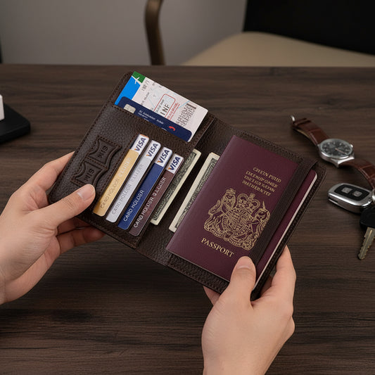 Passport & Travel Wallet ColorPass Elastic Strap Holder