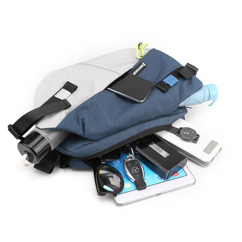 Bolsa de viaje cruzada - Riñonera para deportes al aire libre y uso informal