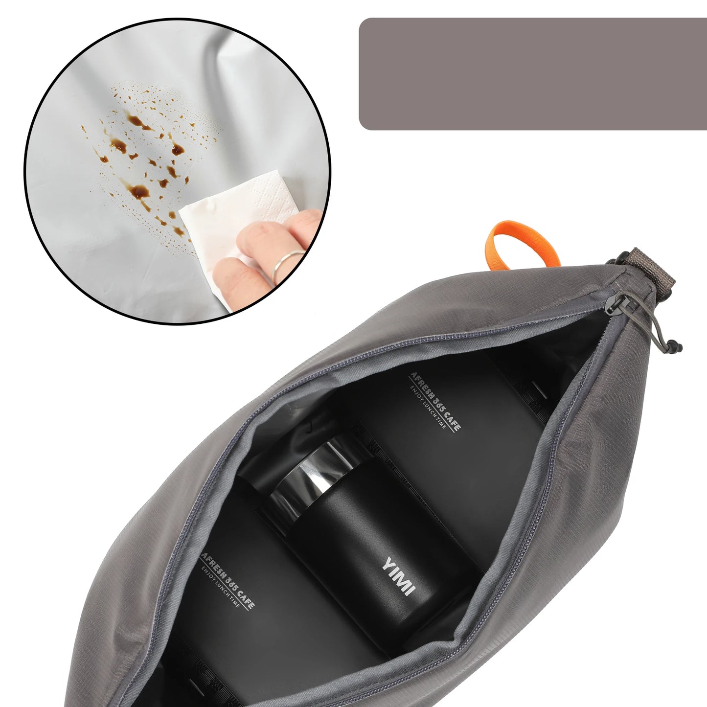 Bolsa térmica portátil para el almuerzo: mantén tu comida fresca y lista