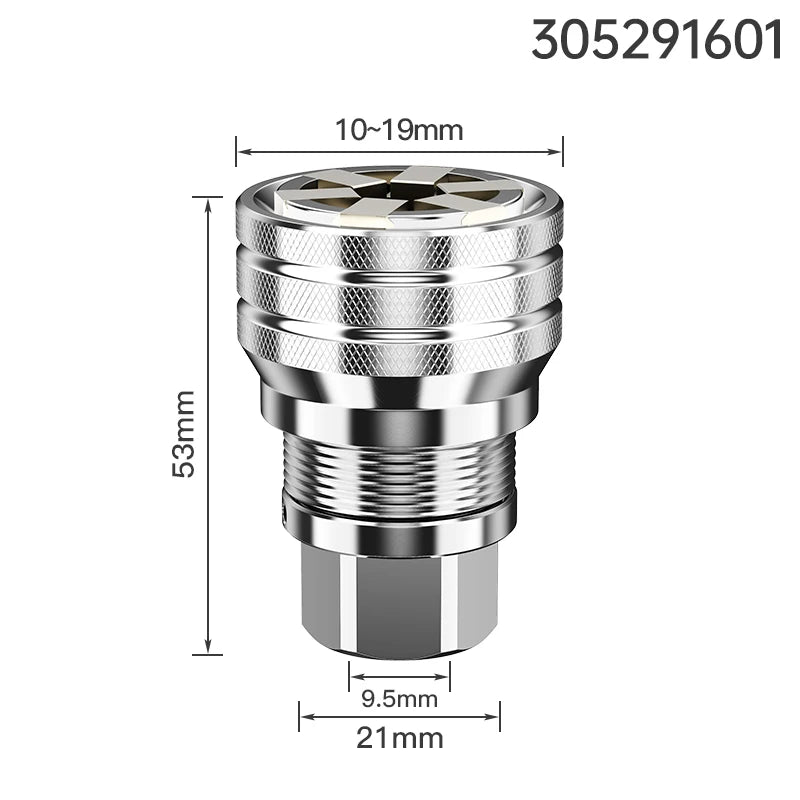 Drill Bit Adapter Adjustable 3/8-3/4 inches 10mm to 19mm Multifunctional Wrench Tool