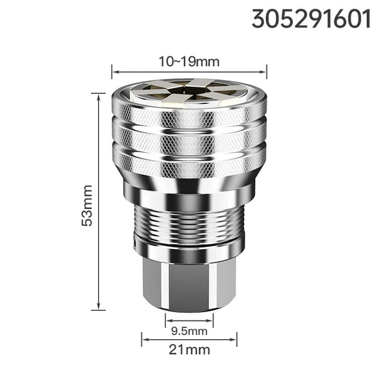 Drill Bit Adapter Adjustable 3/8-3/4 inches 10mm to 19mm Multifunctional Wrench Tool deideas