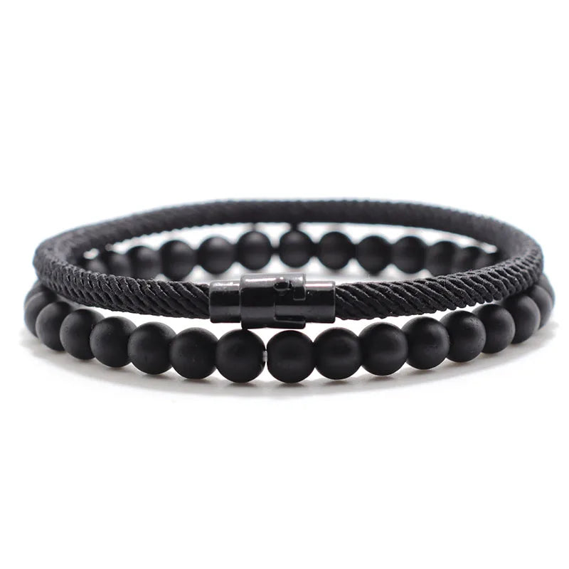 Onyx Tiger Balance Bracelet