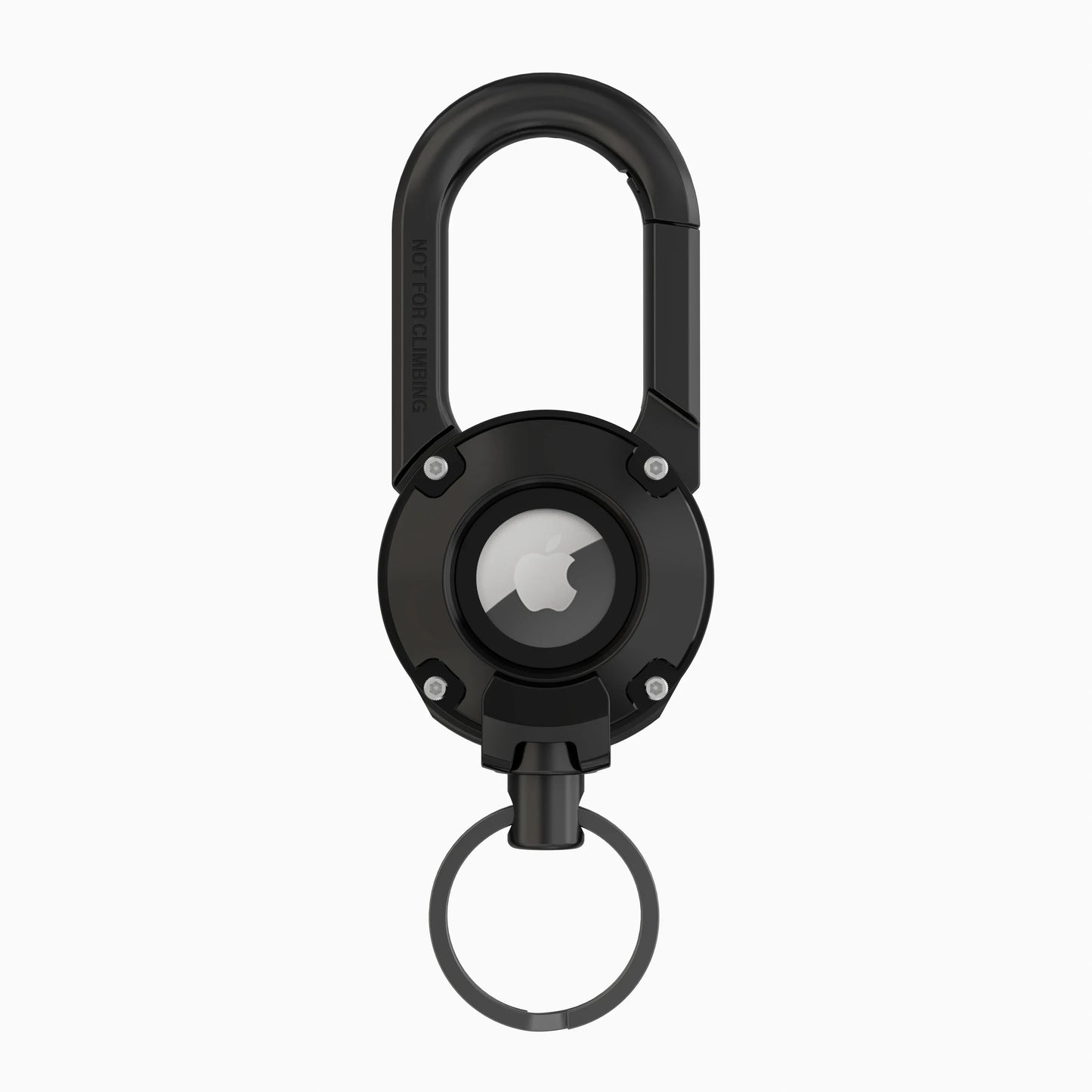 Llavero rígido de PC antiarañazos para funda AirTag de Apple