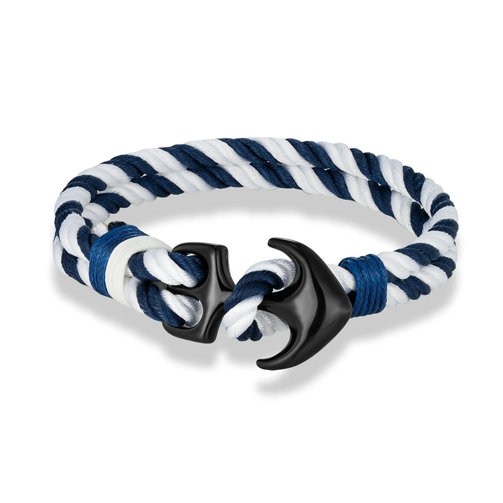 Twin Strand Anchor Bracelet Waterproof & Sporty