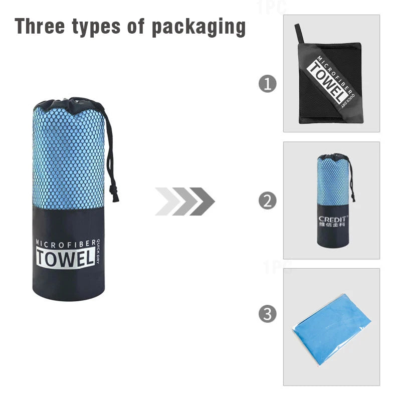 Toalla UltraDry Pro: ligera, absorbente y de secado rápido