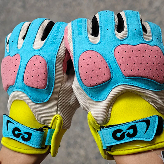 Guantes de ciclismo con pantalla táctil — Guantes transpirables de dedo completo para hombres y mujeres