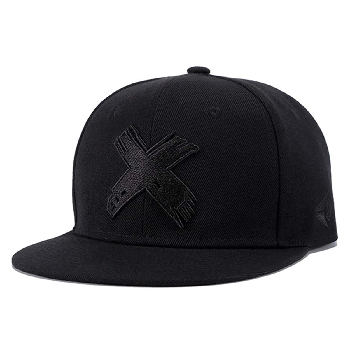 Hat Snapback Cap X Logo Casual Spring & Autumn Hip-Hop Style