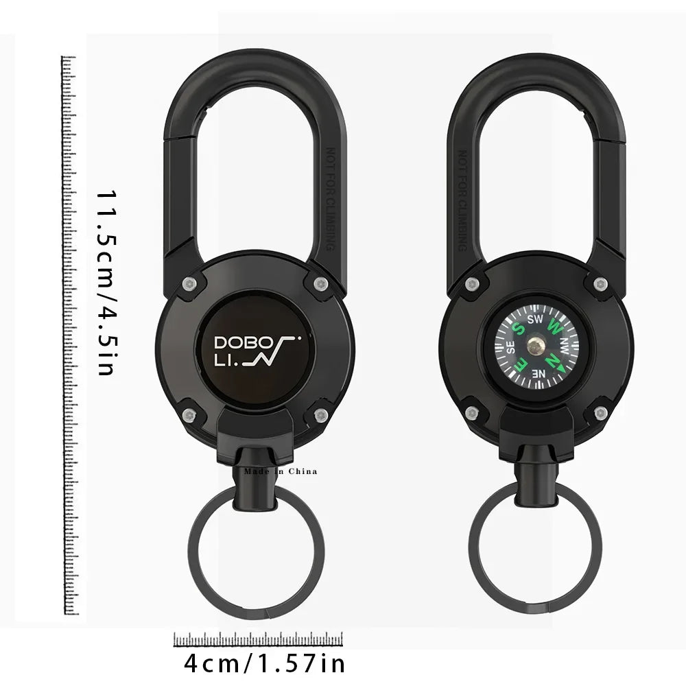 Llavero rígido de PC antiarañazos para funda AirTag de Apple
