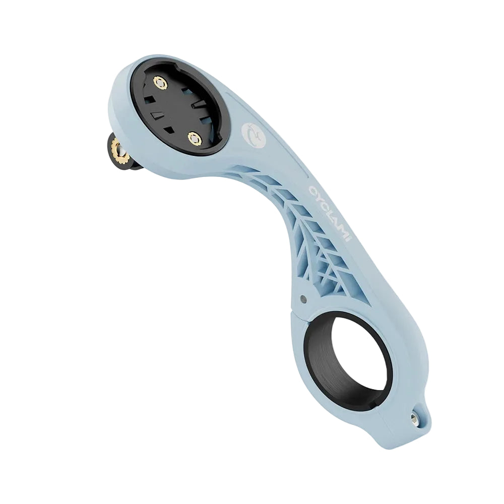 Bike Computer & GPS Mount S2 – Action Camera & Headlight Bracket (Black / Pink / Blue)