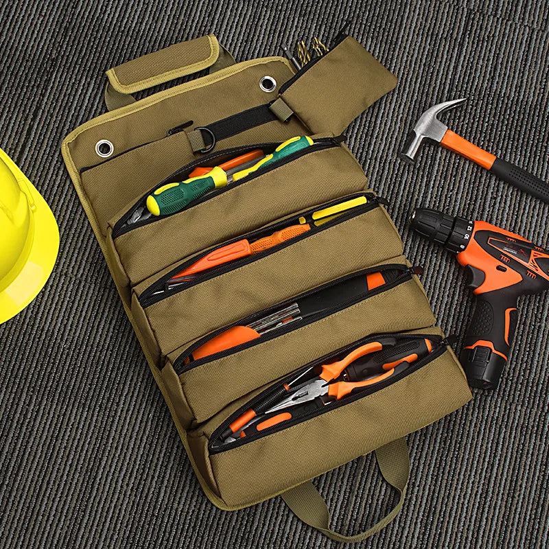 High Quality Professional Multi Pocket Hardware Tool Bag Portable Small Tool Organizer Bag