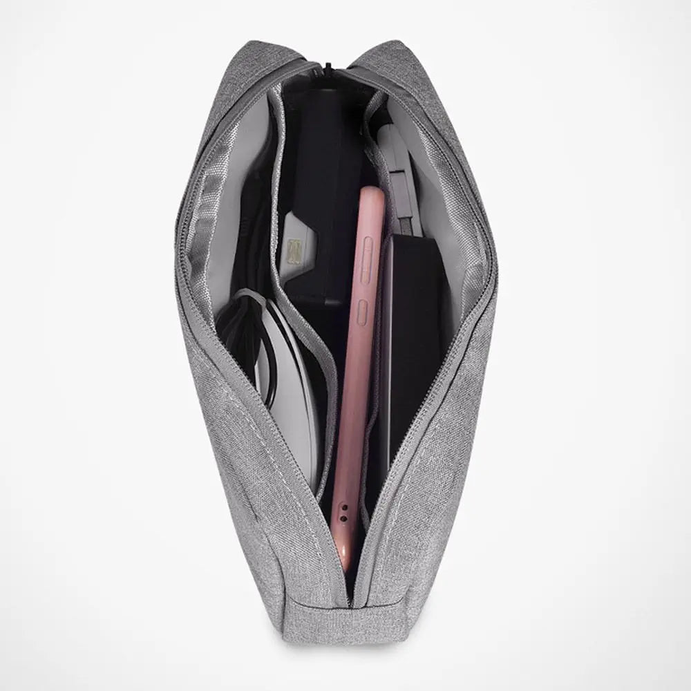 Estuche organizador de viaje digital: almacenamiento de auriculares y accesorios
