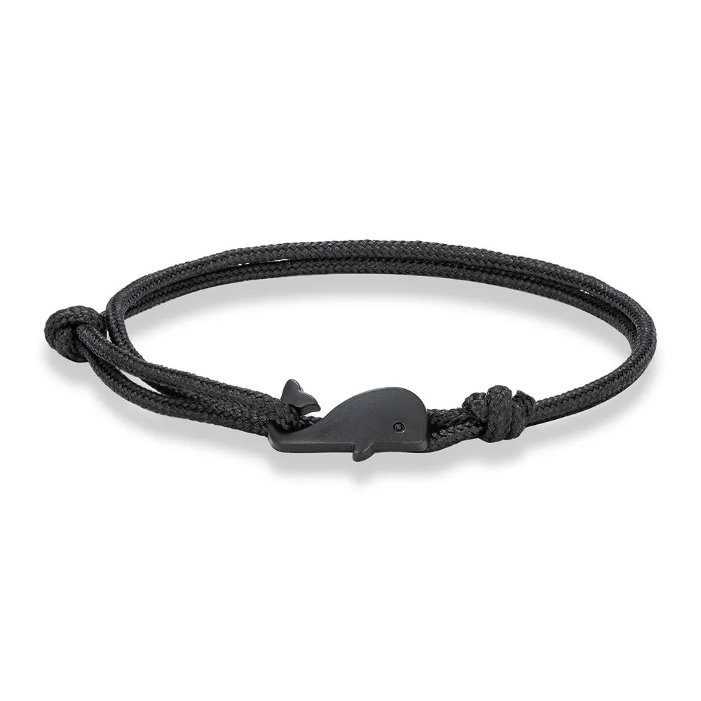 Ocean Whale Paracord Bracelet Waterproof Surfer Style for Men & Women