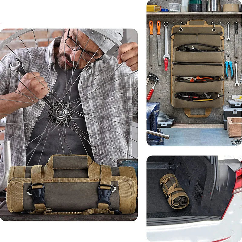 High Quality Professional Multi Pocket Hardware Tool Bag Portable Small Tool Organizer Bag