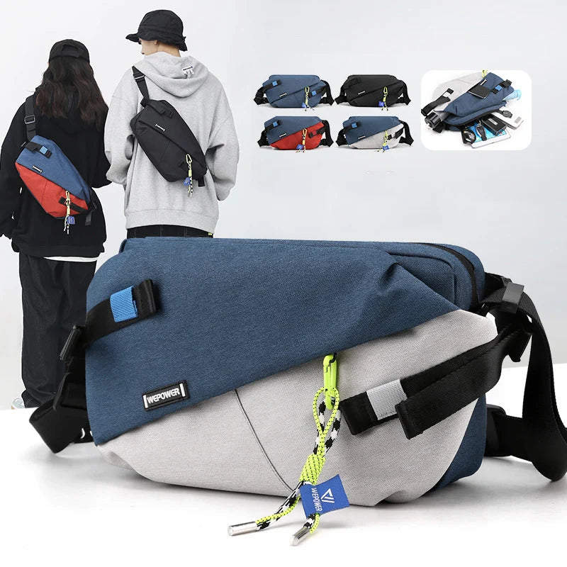 Bolsa de viaje cruzada - Riñonera para deportes al aire libre y uso informal