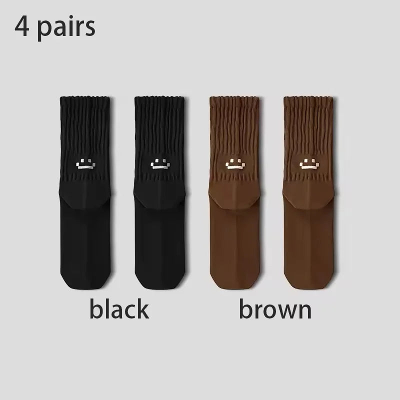 Breathable Cushioned Crew Socks Men’s Athletic & Cycling Performance Socks