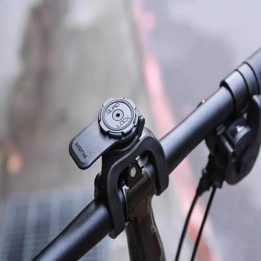 Motorcycle Phone Holder Anti-Shock Dampener Universal Handlebar Mount for iPhone & Android