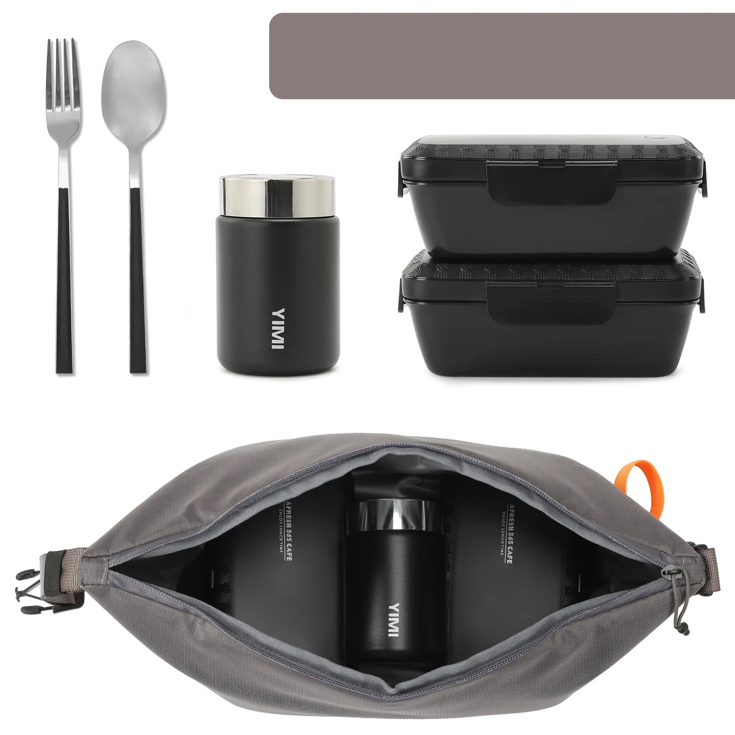 Bolsa térmica portátil para el almuerzo: mantén tu comida fresca y lista
