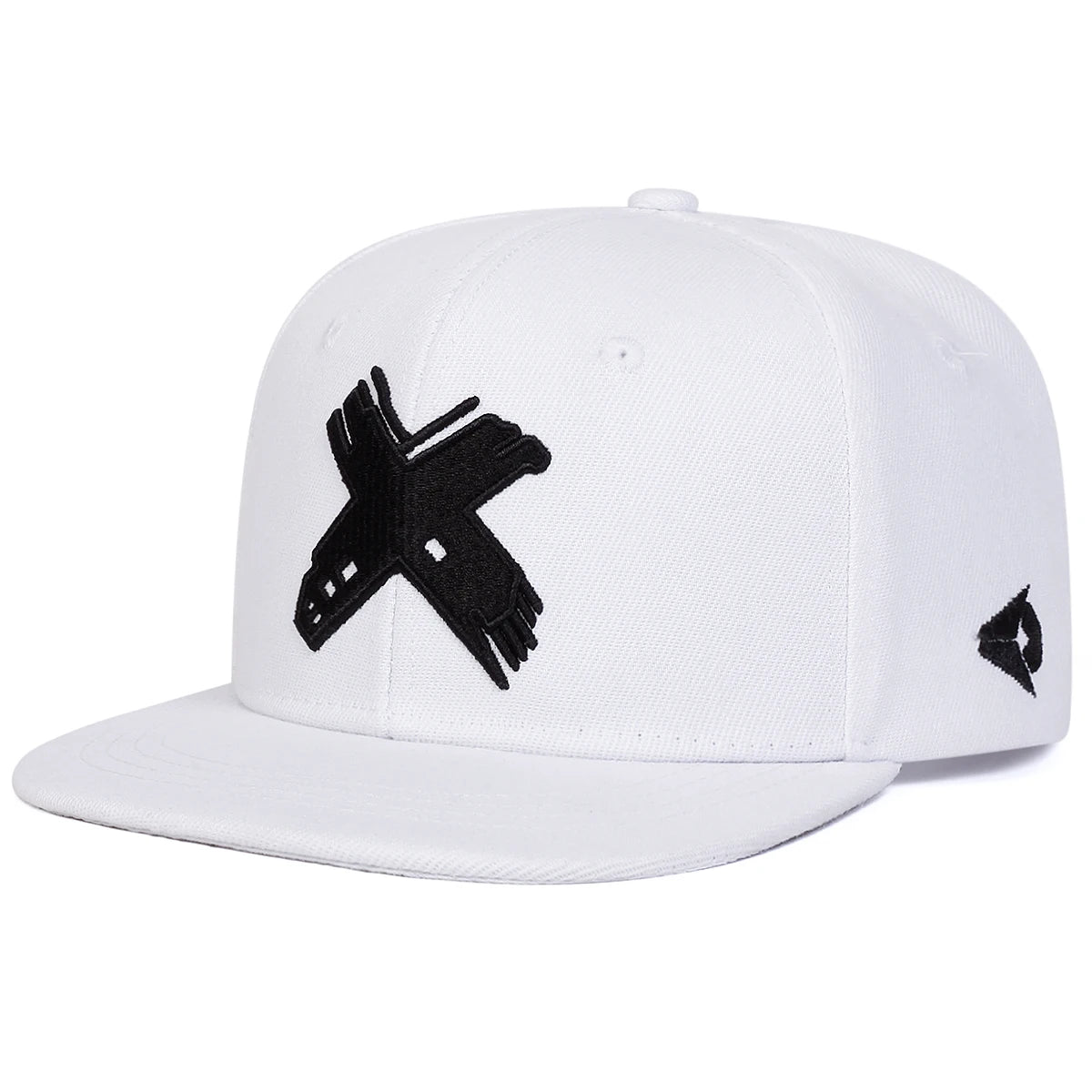 Hat Snapback Cap X Logo Casual Spring & Autumn Hip-Hop Style