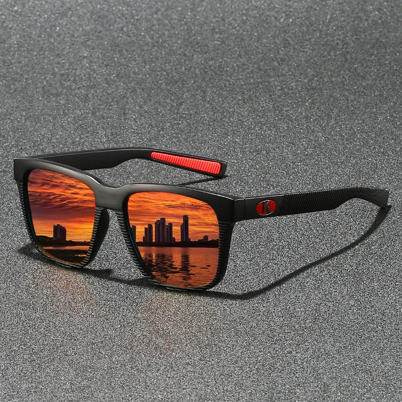 Polarized Fishing Sunglasses UV400, TR-90, Mirror TAC Lens, 64mm