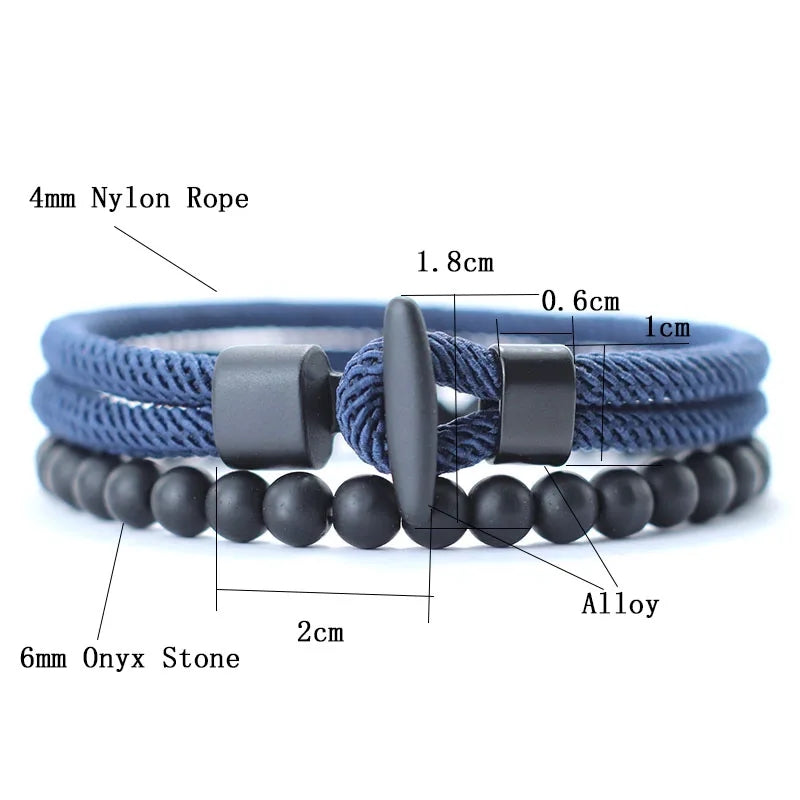 Sea Guardian Bracelet Protect your style with the strength and energy of the natural onyx