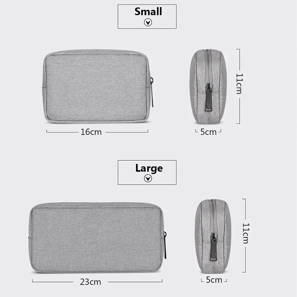 Estuche organizador de viaje digital: almacenamiento de auriculares y accesorios