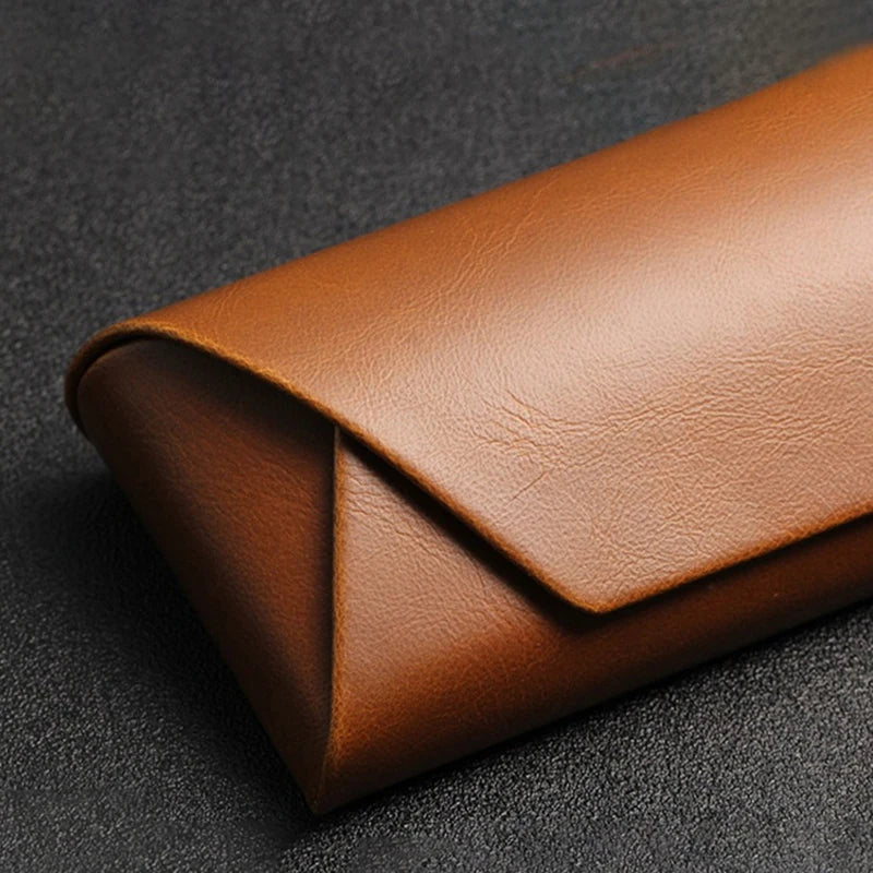 LuxeVision – Funda de cuero para gafas | Protección y estilo sofisticado