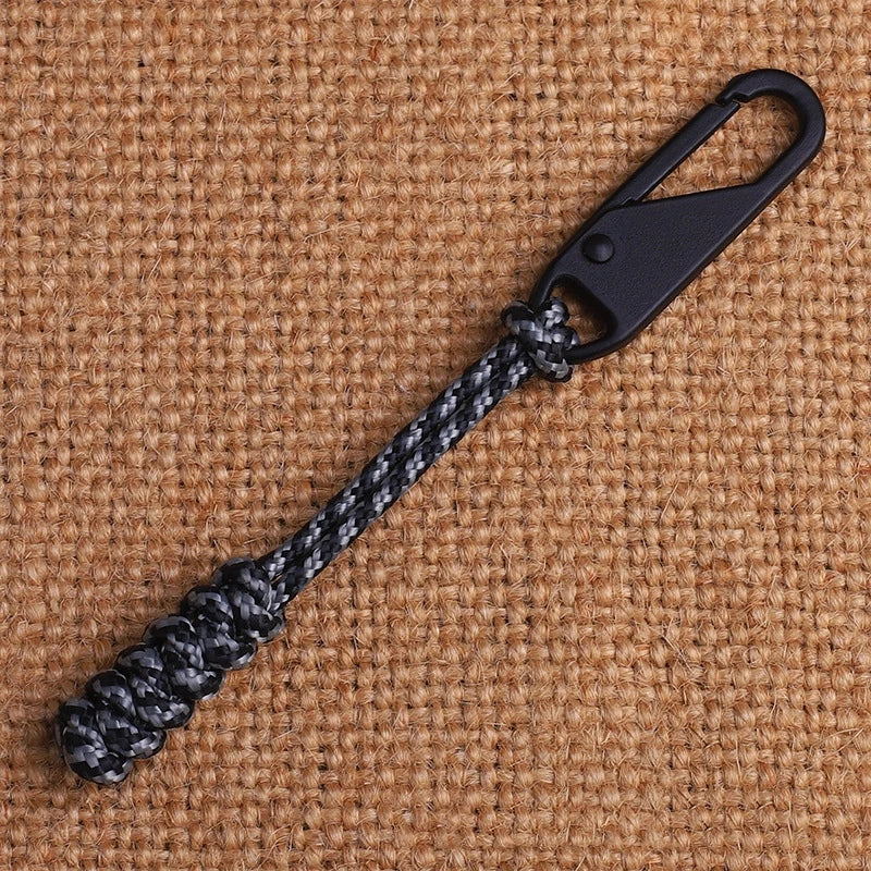 Handmade Snake Knot Paracord Zipper Pull Durable Replacement & Bag Accessory