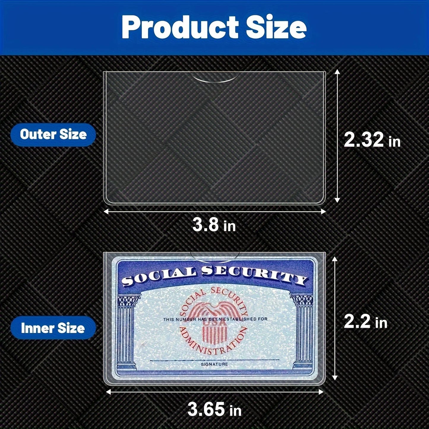 Estuche protector para tarjetas de PVC: seguridad y durabilidad para sus documentos