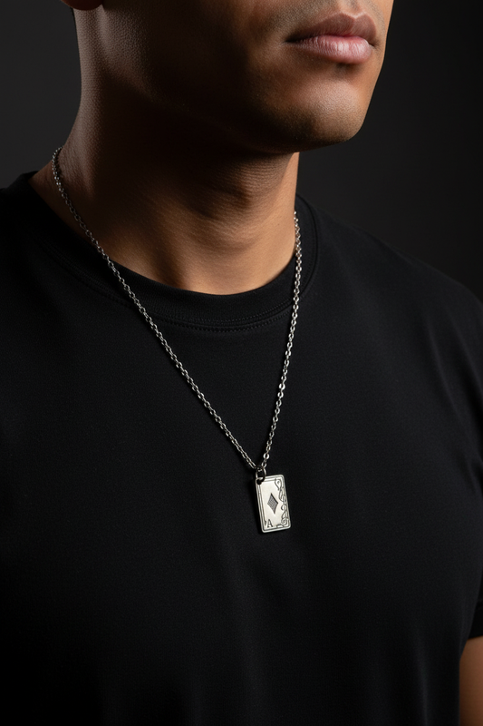 Ace Necklace - Dark editorial