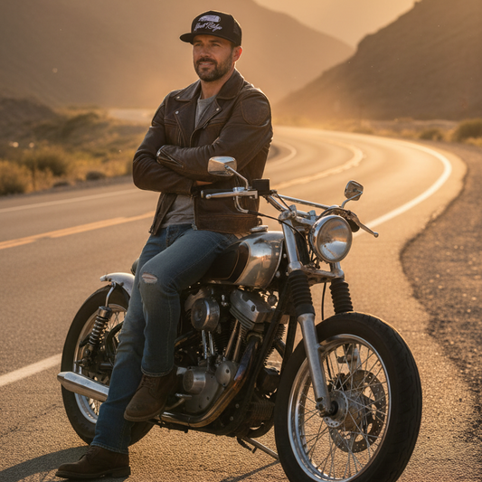 Ghost Ridge Aero Cap - Moto Road Adventure