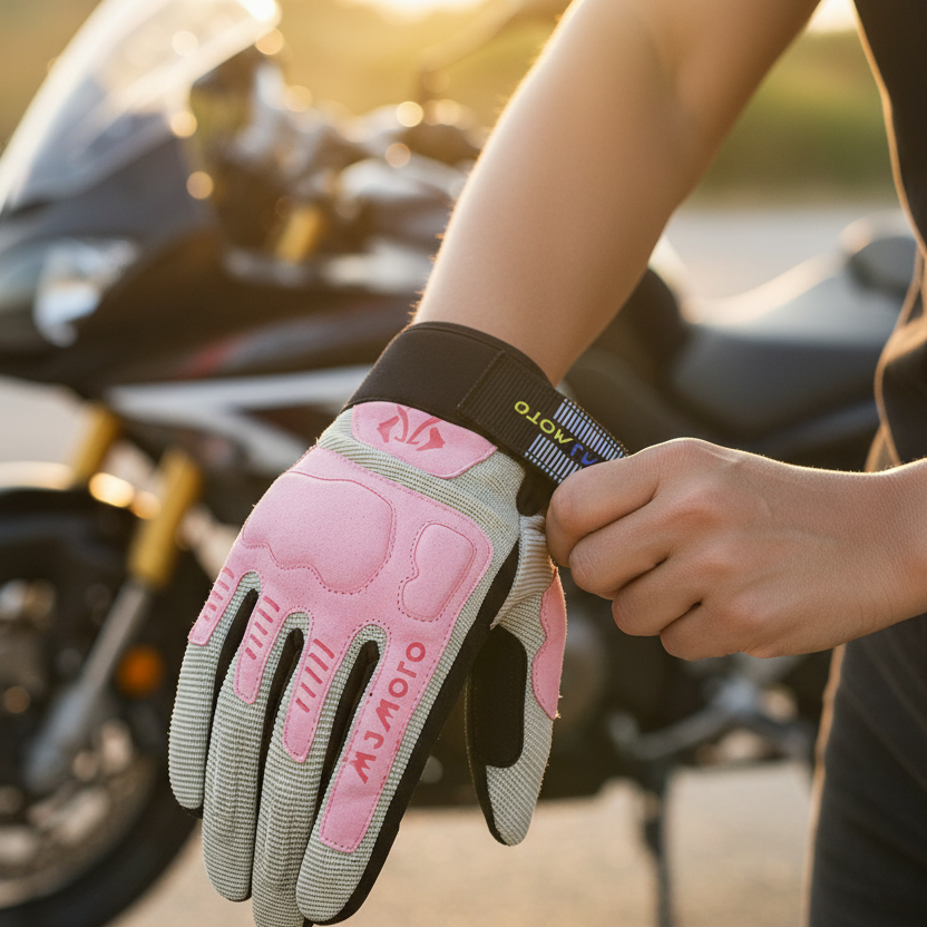 MJMoro Gloves - Wrist strap