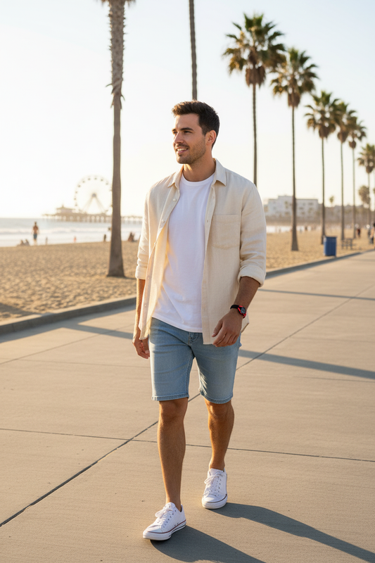 Sail & Strength - California Venice Beach Red