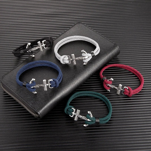 Mariner’s Flow Waterproof Anchor Bracelet