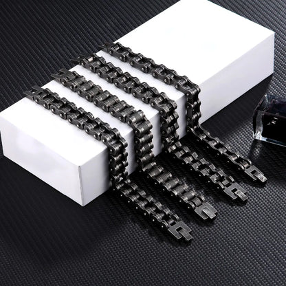 Iron Rider Punk Biker Chain Bracelet