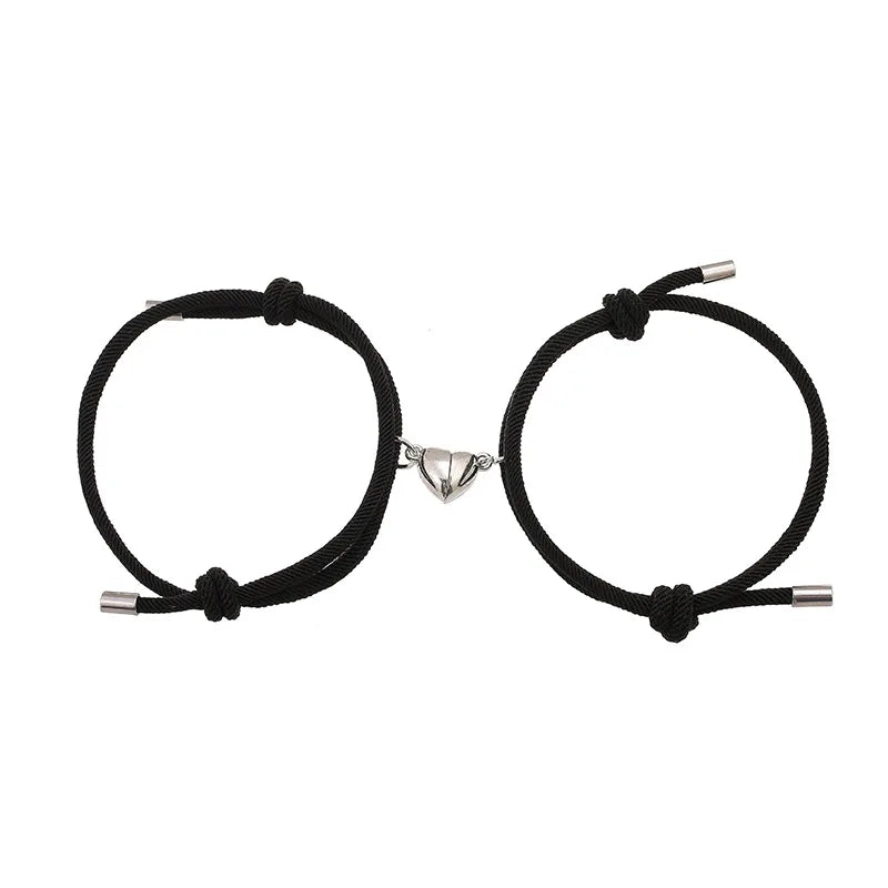 Magnetic Hearts The connection between two hearts, always joined by a magnet