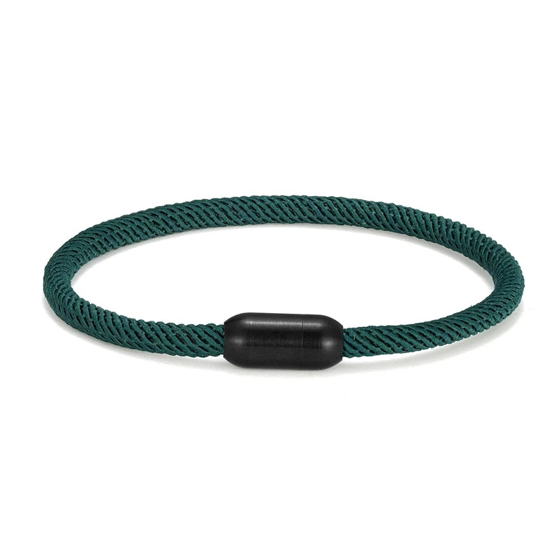 Tennis Rope Bracelet - Magnetic Clasp Sports Accessory for Players & Fans