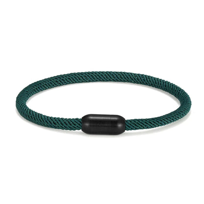 Tennis Rope Bracelet - Magnetic Clasp Sports Accessory for Players & Fans