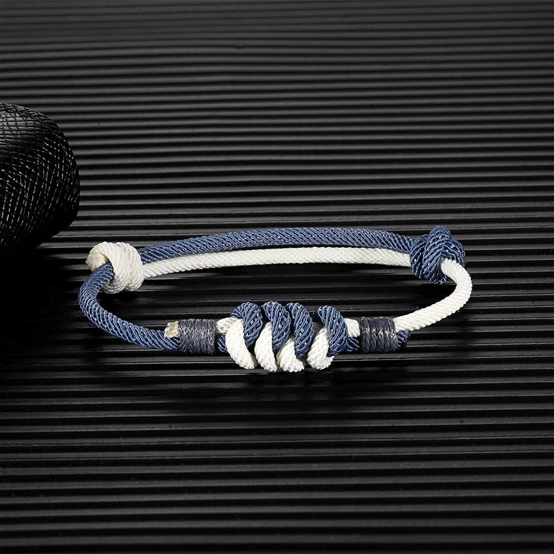 Milan Rope Couples Bracelet - Adjustable, Unisex