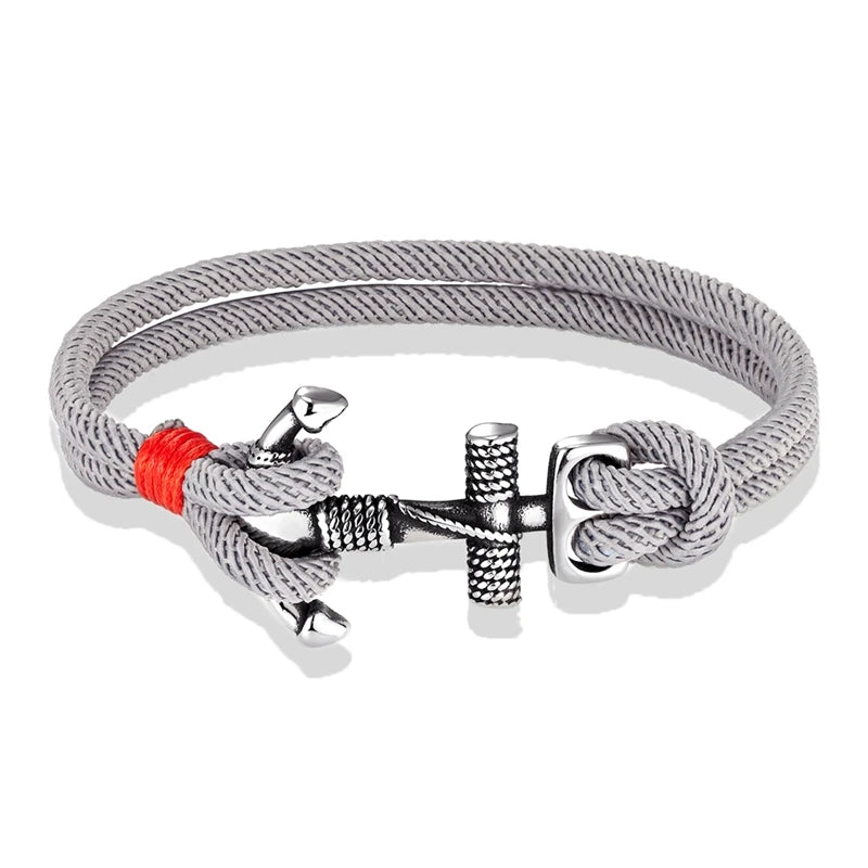 Mariner’s Flow Waterproof Anchor Bracelet