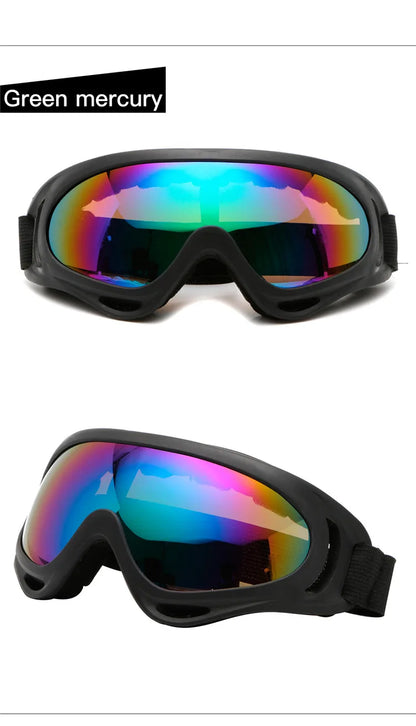Tactical Protective Goggles - Explosion-Proof, Anti-Fog, CE Certified, 6 Colors