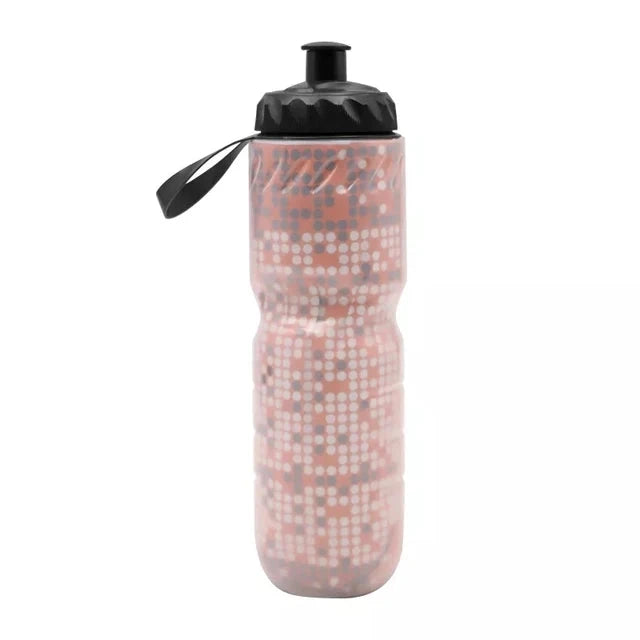 Thermal double layer water bottle keep warm cool portable for outdoor sports deideas